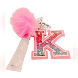 ***By Claire's Accessorie Collection Letter K Keychain Set
